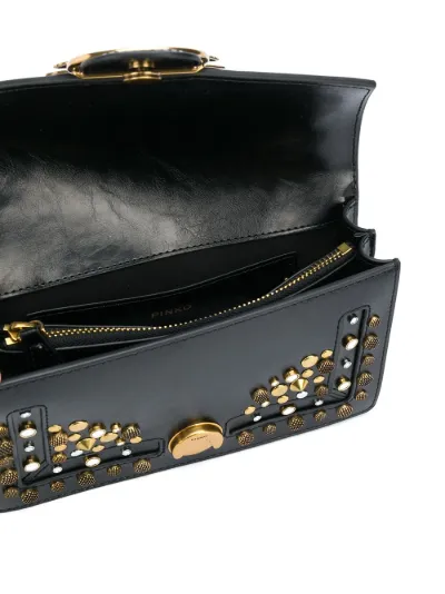 pinko leather bag