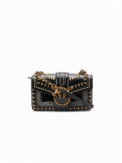 Pinko mini love 2025 bag mix studs