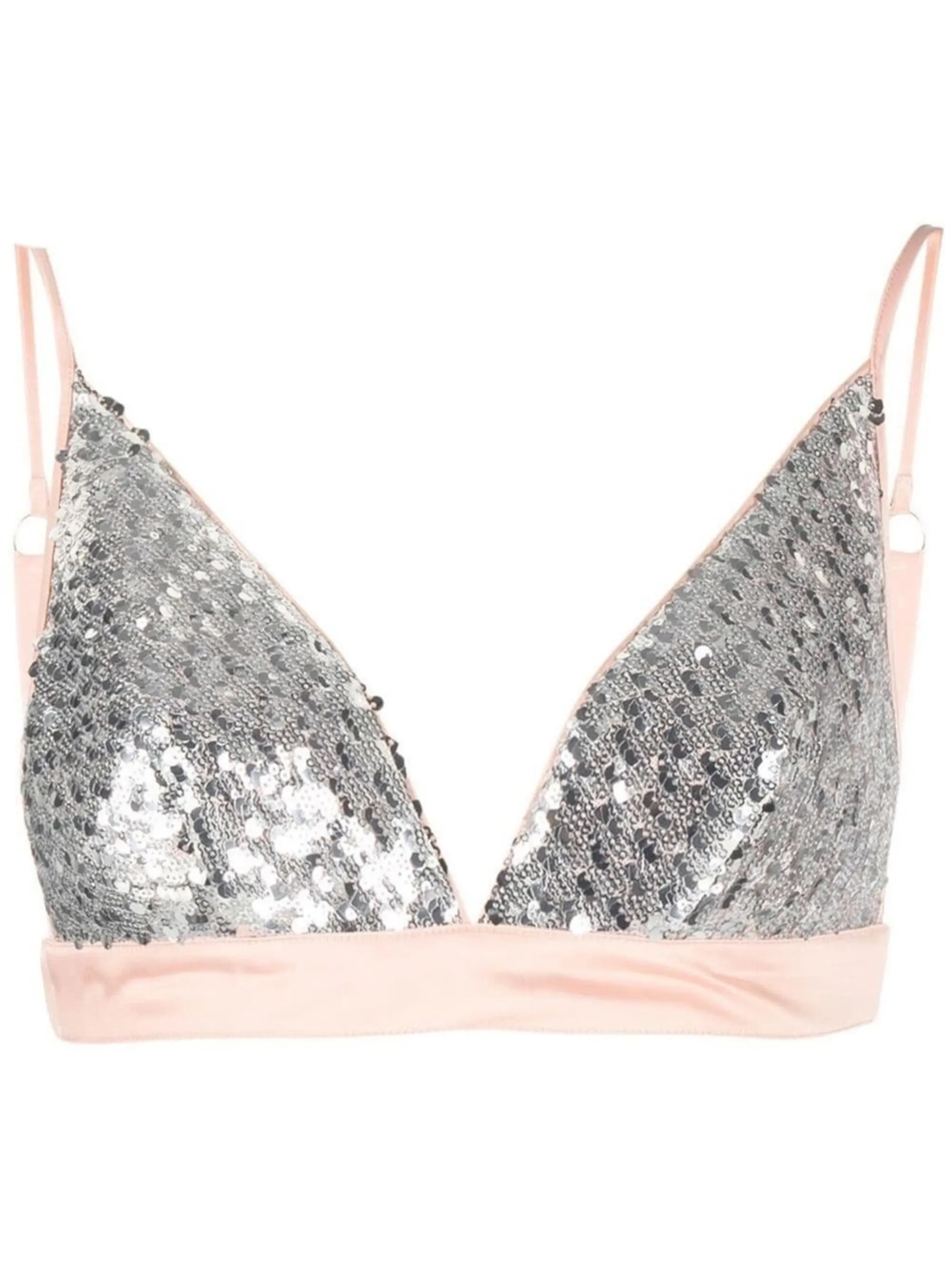 Reggiseno a triangolo con paillettes PINKO Eraldo IT