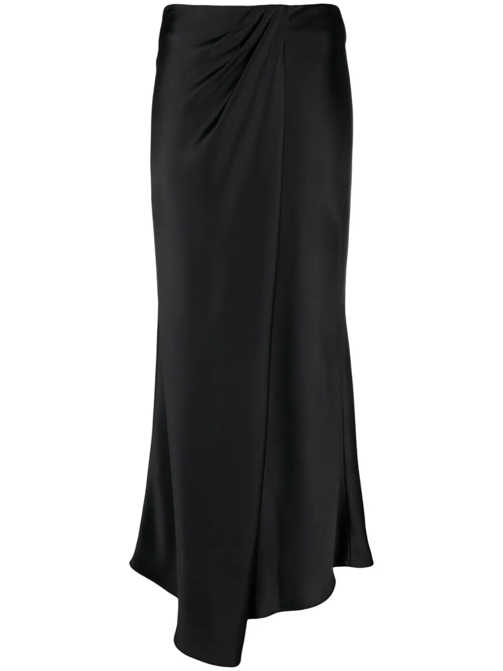 Helmut lang satin maxi skirt best sale