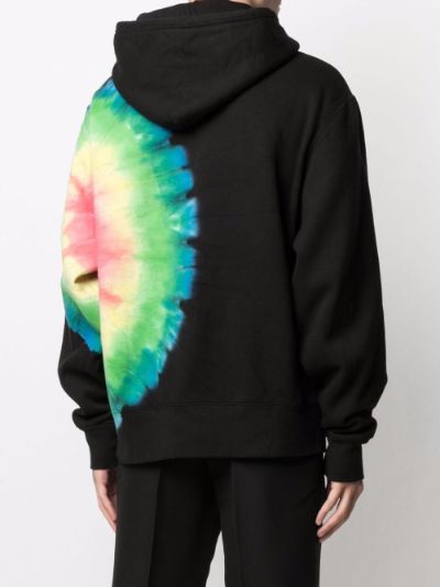 Pleasures tie 2025 dye hoodie