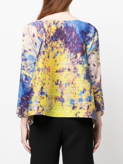 Pleats Please Issey Miyake Splash pleated blouse | Eraldo.com SE