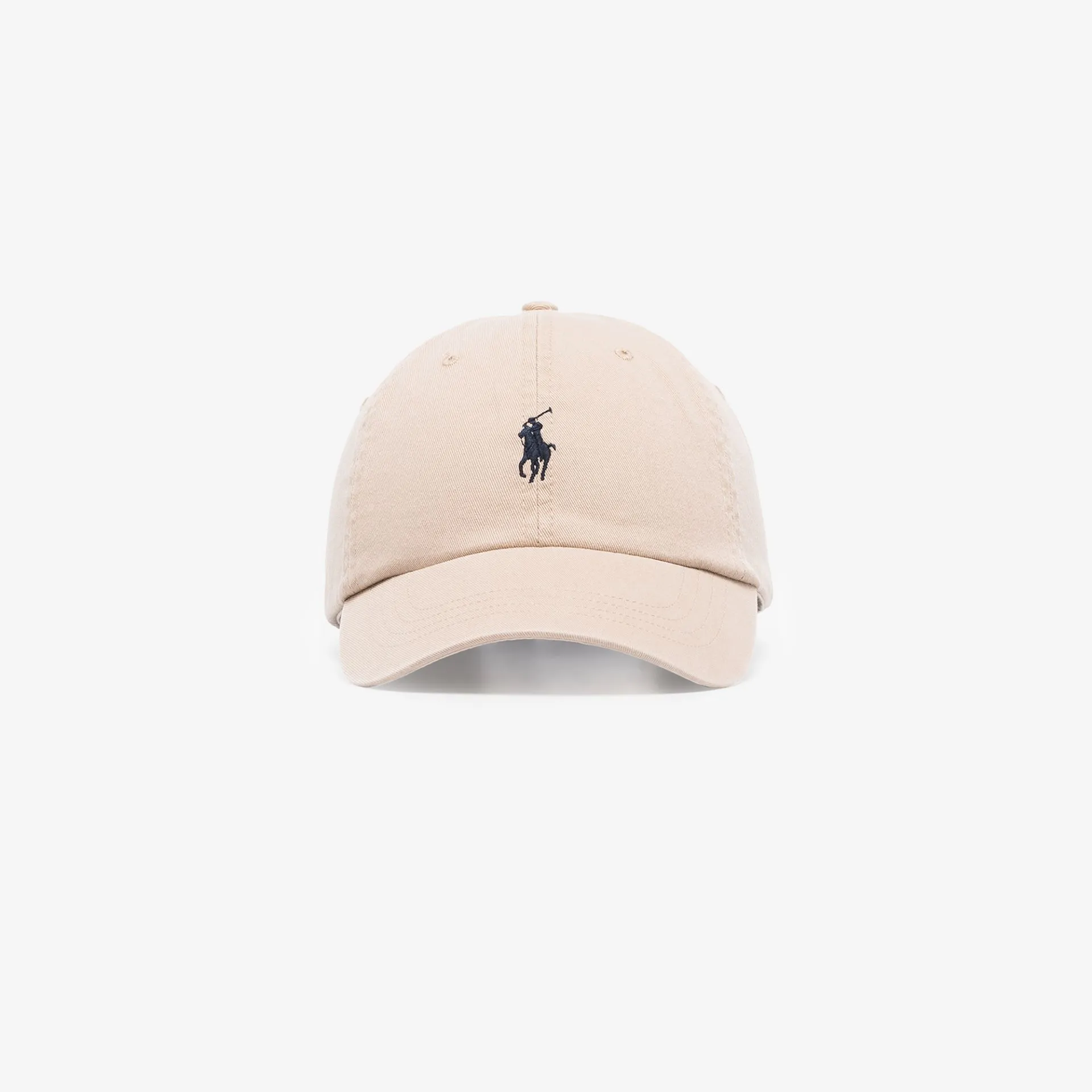 beige polo hat