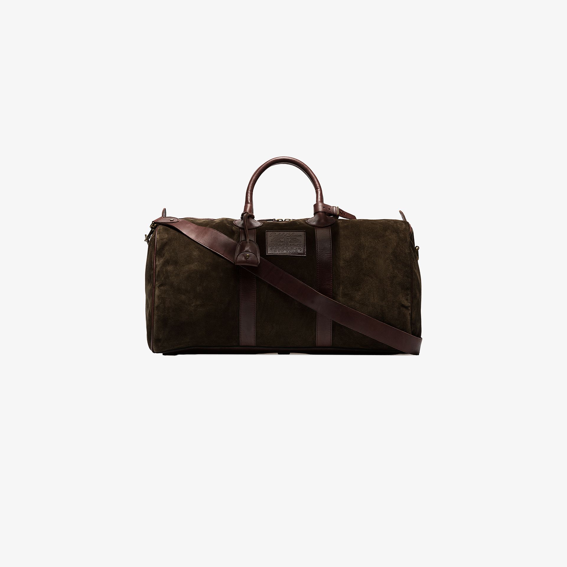 ralph lauren leather holdall