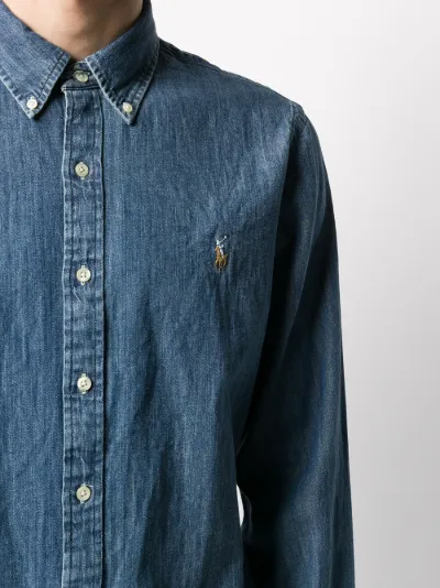 polo ralph lauren denim button down