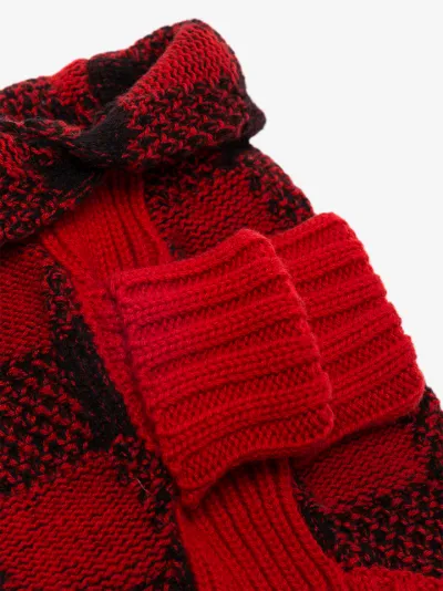 ralph lauren red cable knit sweater