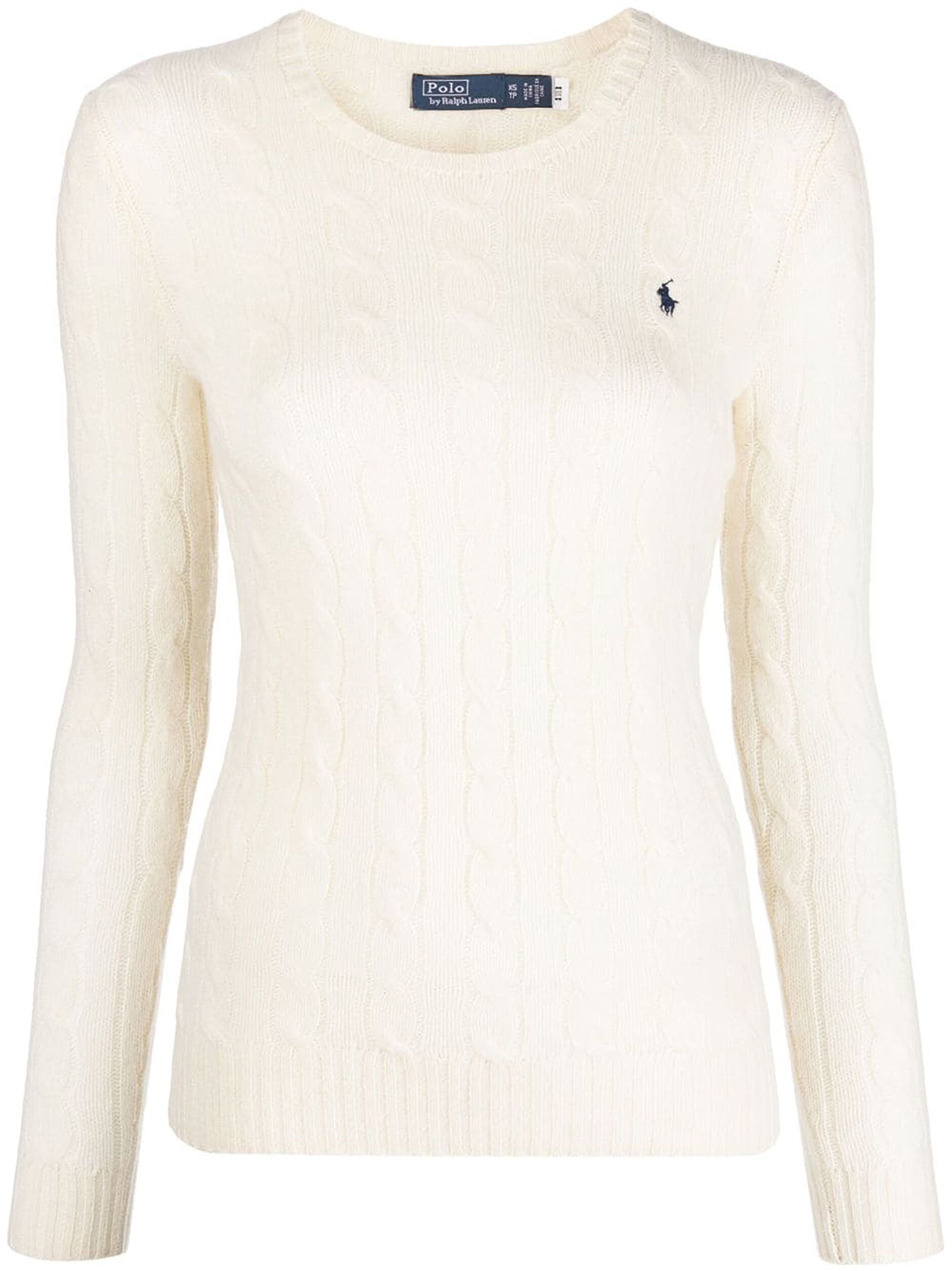 cable-knit wool-cashmere jumper | Polo Ralph Lauren | Eraldo.com KR