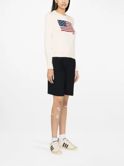 Ralph lauren flag deals cotton sweater