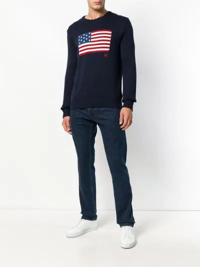 ralph lauren flag sweatshirt