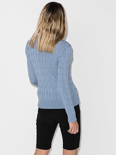 polo ralph lauren julianna classic long sleeve sweater