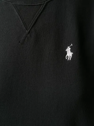 polo sweatshirt black