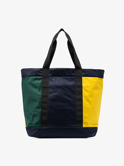 Multicoloured Logo Print Tote Bag