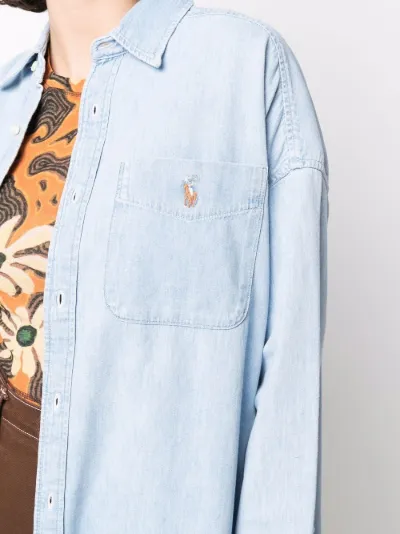 ralph lauren oversized shirt
