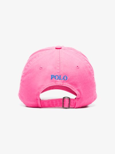 pink polo hat