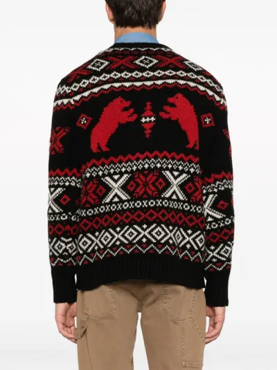 Polo Ralph Lauren Intarsia Reindeer Holiday cheapest Sweater