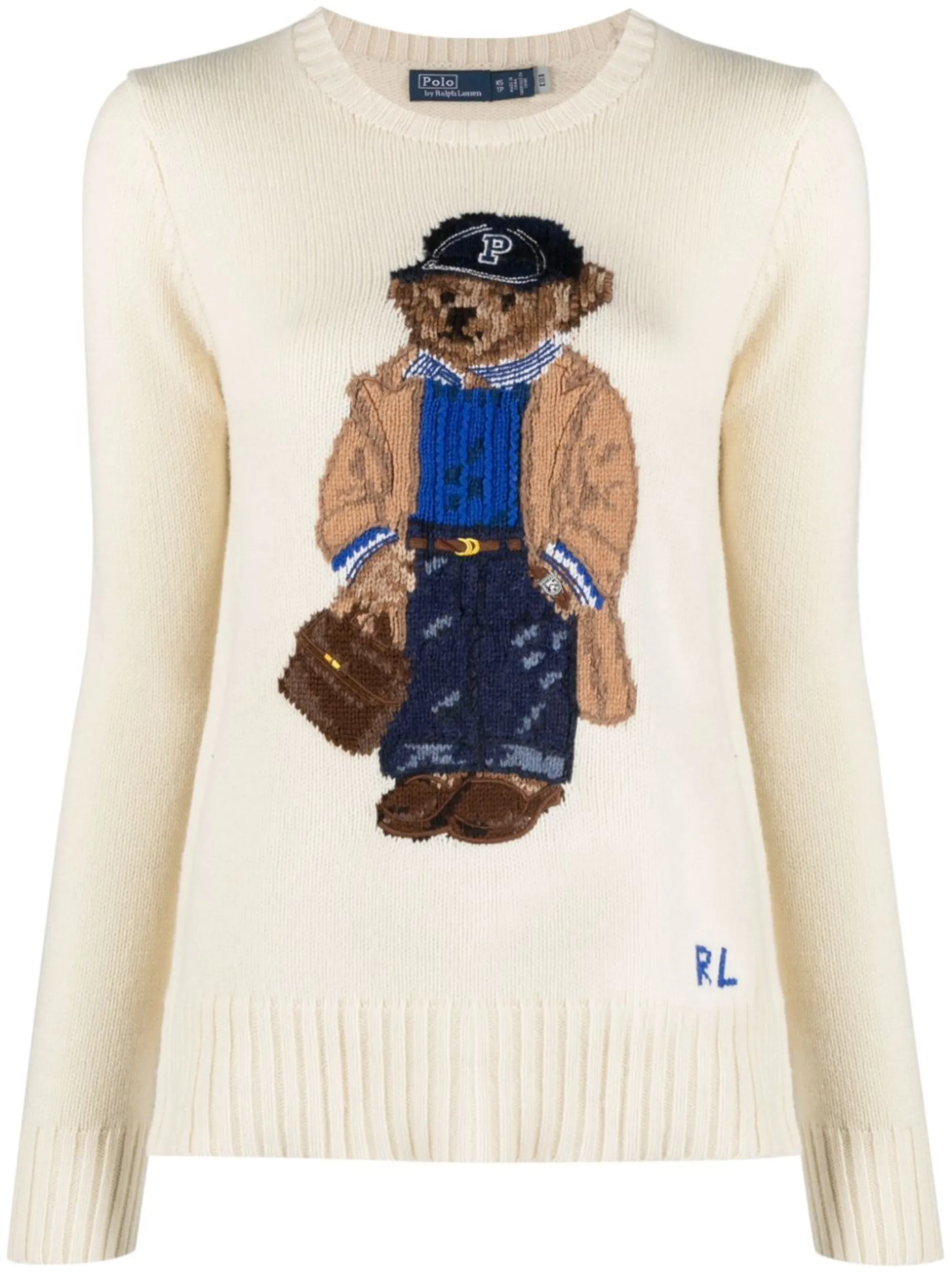 Polo Ralph Lauren Polo Bear intarsia-knit jumper | Eraldo.com DE