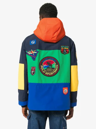 polo patch jacket