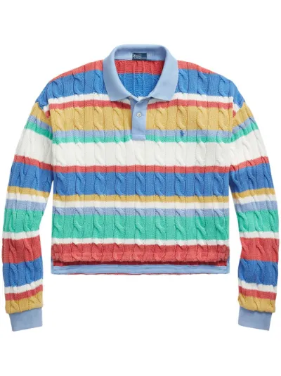 Ralph lauren striped jumper online