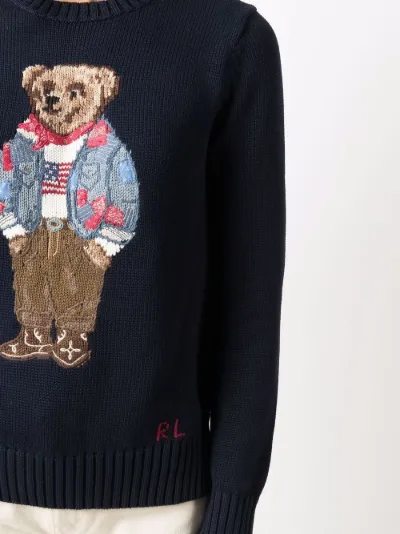 ralph teddy jumper