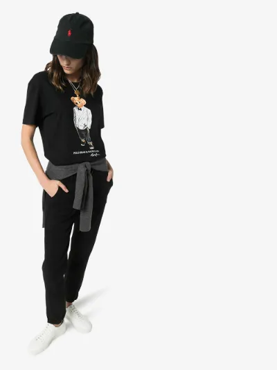 black polo bear t shirt