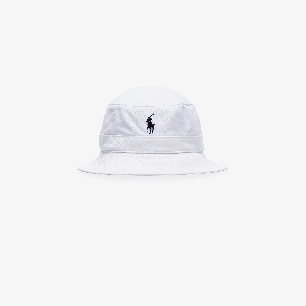 ralph lauren bucket hat white