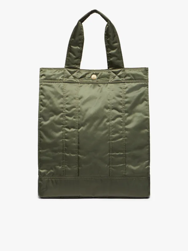 Olive Nylon PORTER Tote Bag