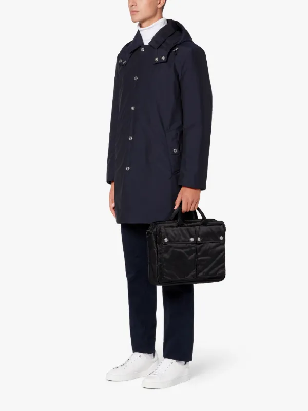 Black Nylon PORTER 2-way Briefcase | Mackintosh