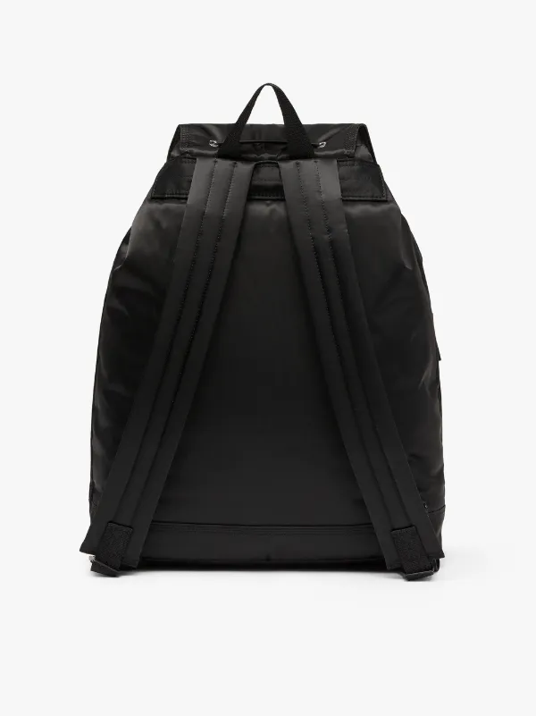 Black discount nylon backpack