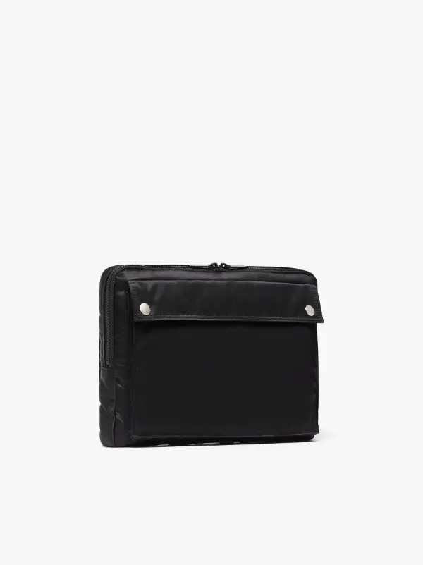 Black Nylon PORTER Laptop Clutch Bag