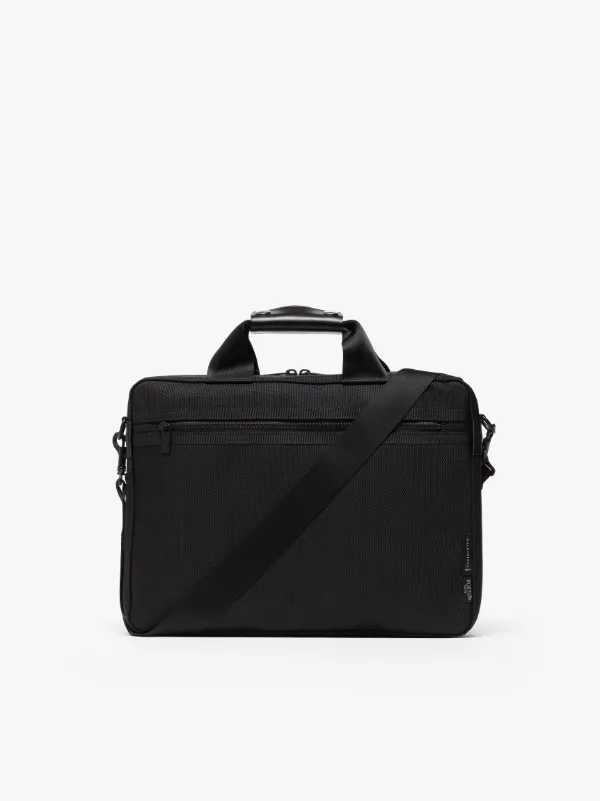 Black Nylon PORTER Slim 2-way Briefcase