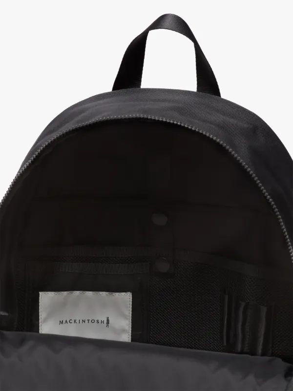 Black Nylon PORTER Zip Backpack