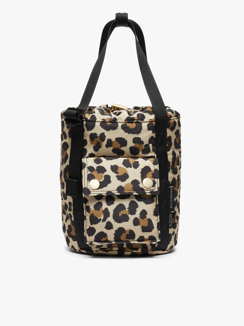 Leopard Nylon PORTER Mini Bucket Tote Bag | Mackintosh