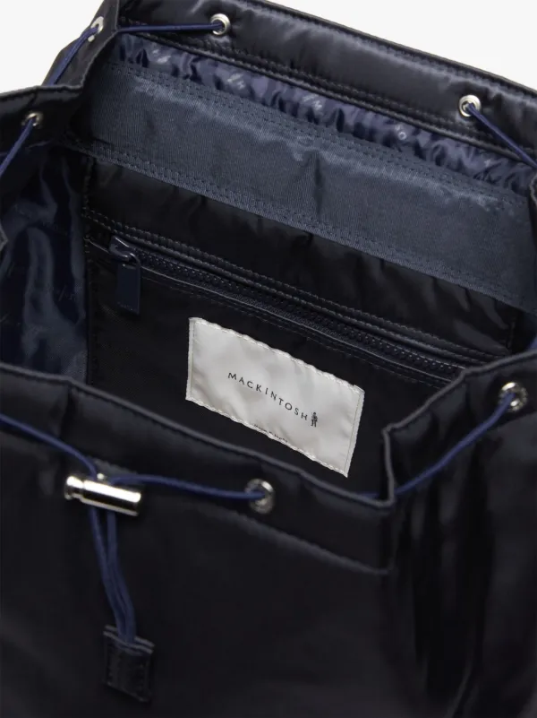 Navy Nylon PORTER Backpack