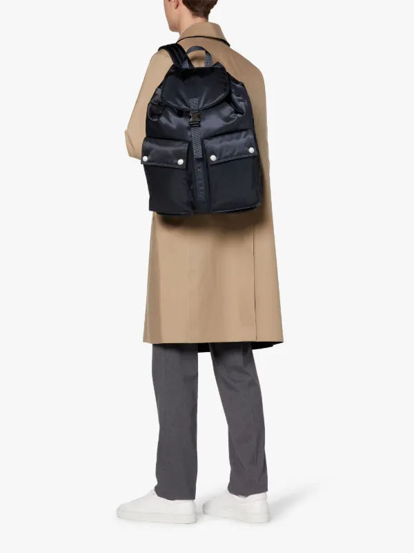 Navy Nylon PORTER Backpack Mackintosh