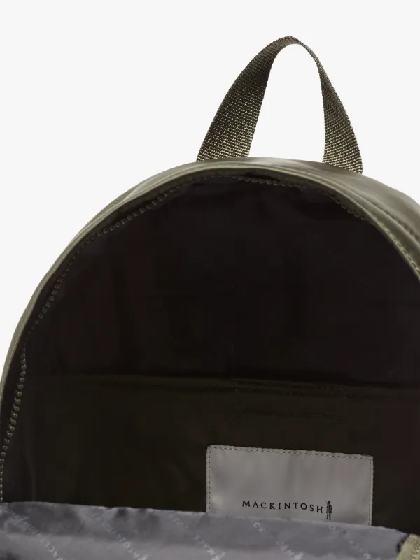 Olive Nylon PORTER Slim Backpack