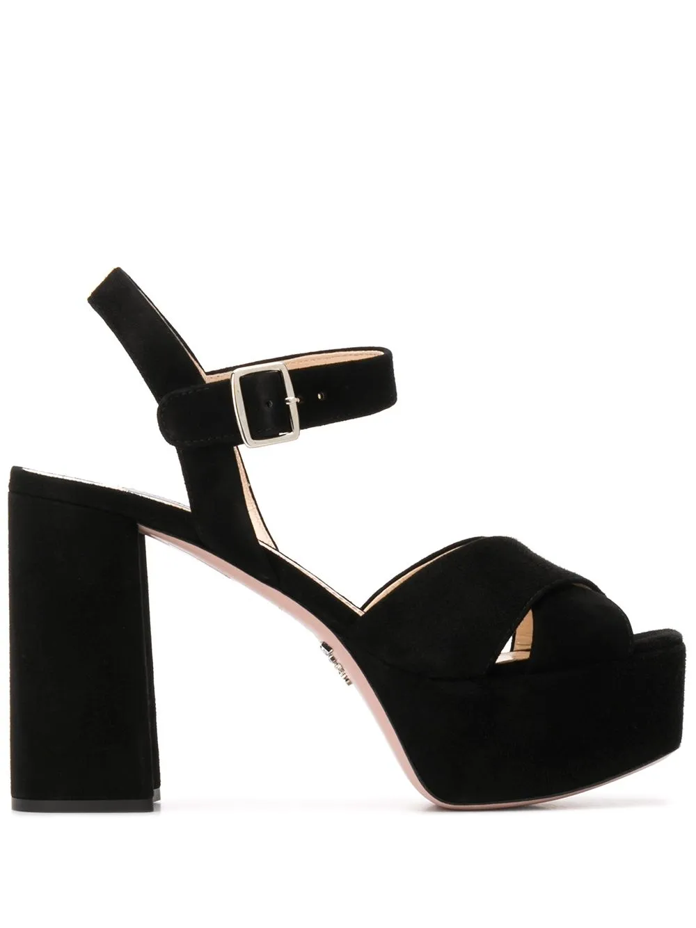 Prada 105mm platform sandals | Eraldo.com FR