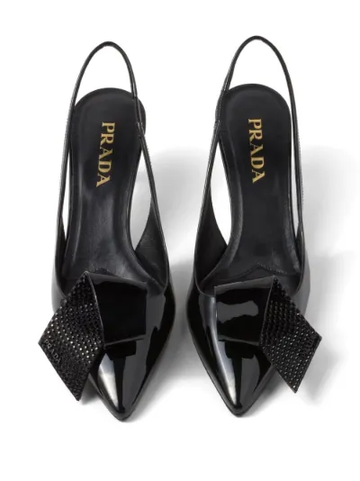 Slingback prada hot sale