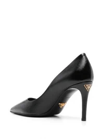 Prada saffiano heels best sale