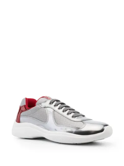 Prada shop panelled sneakers