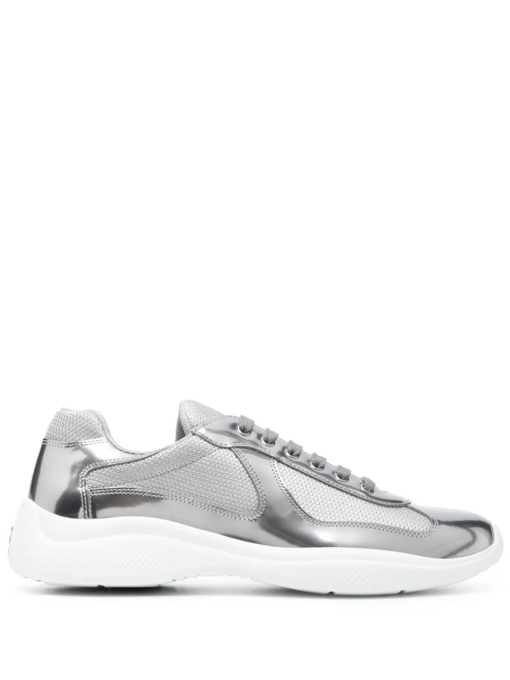 Prada panelled sneakers sale