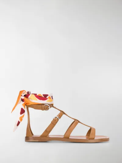prada flat sandals