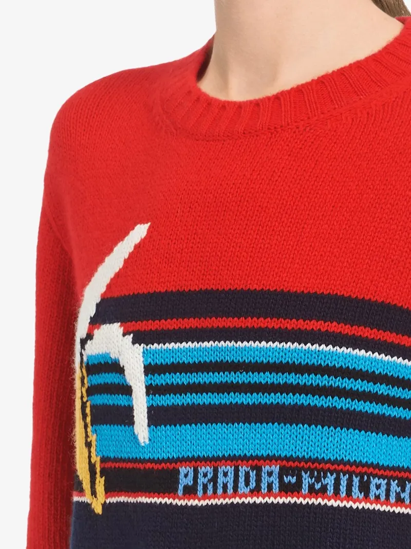 prada banana sweater