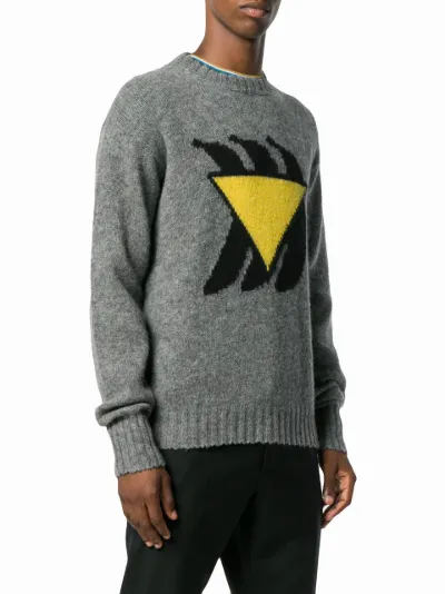 prada banana sweater