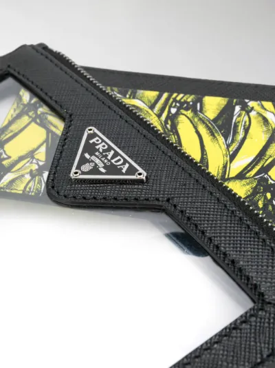 prada banana card holder