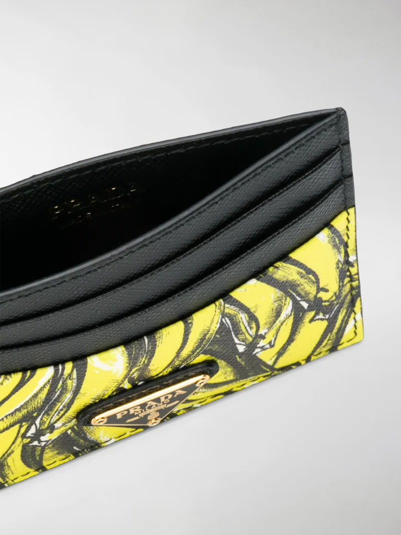 prada banana card holder