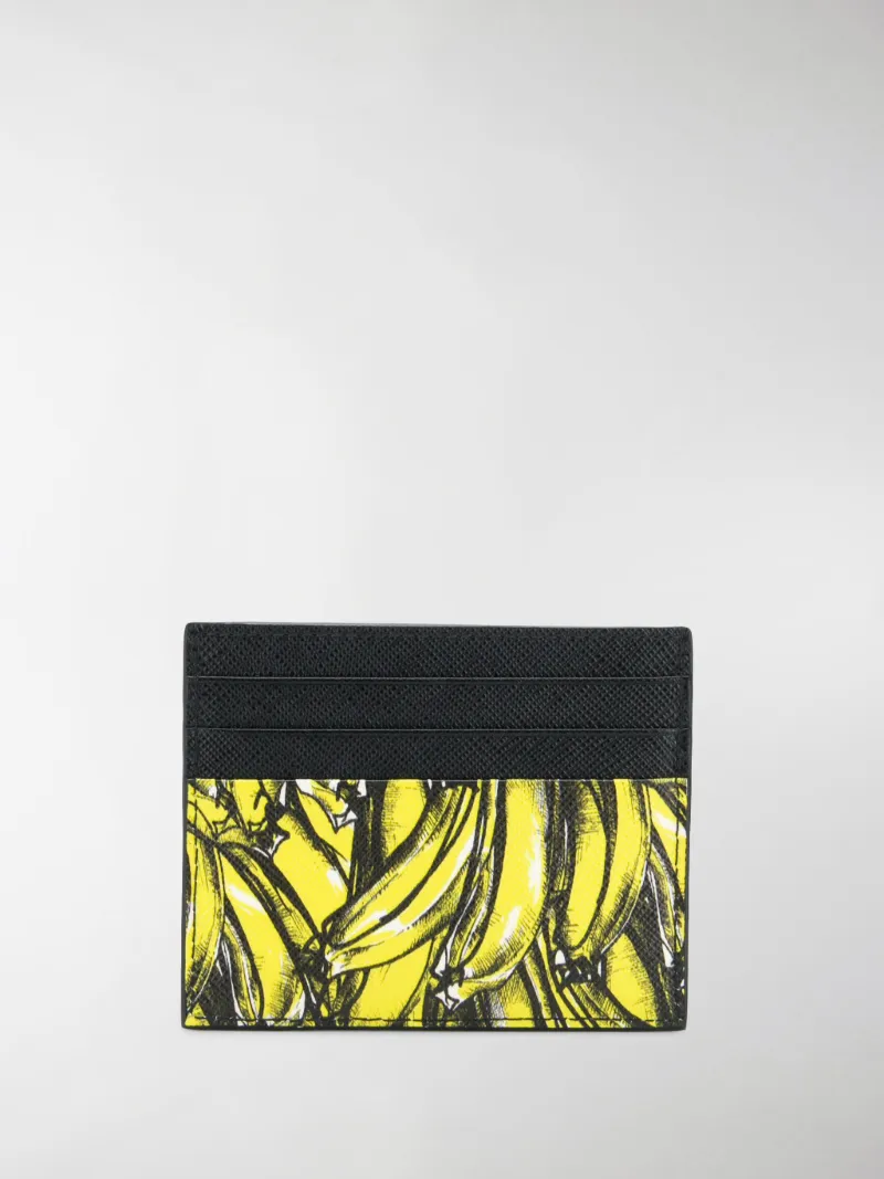 prada banana card holder