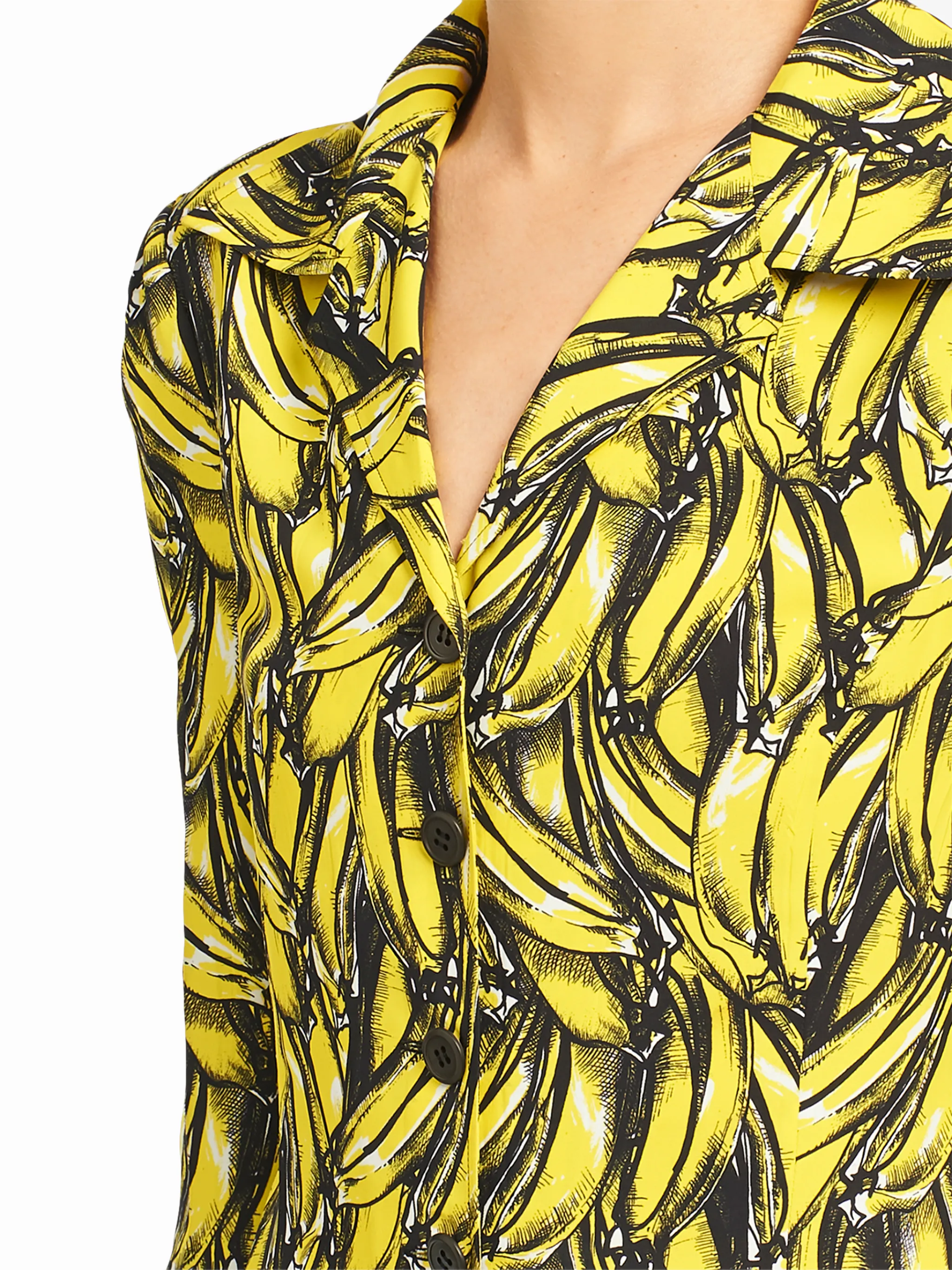 Prada banana print midi dress Eraldo US