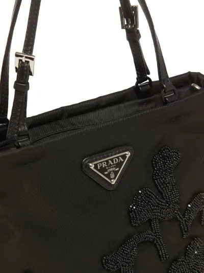 prada embroidered bag