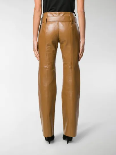 prada leather pants