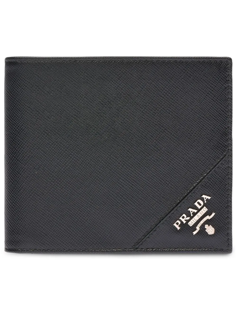 prada grey wallet